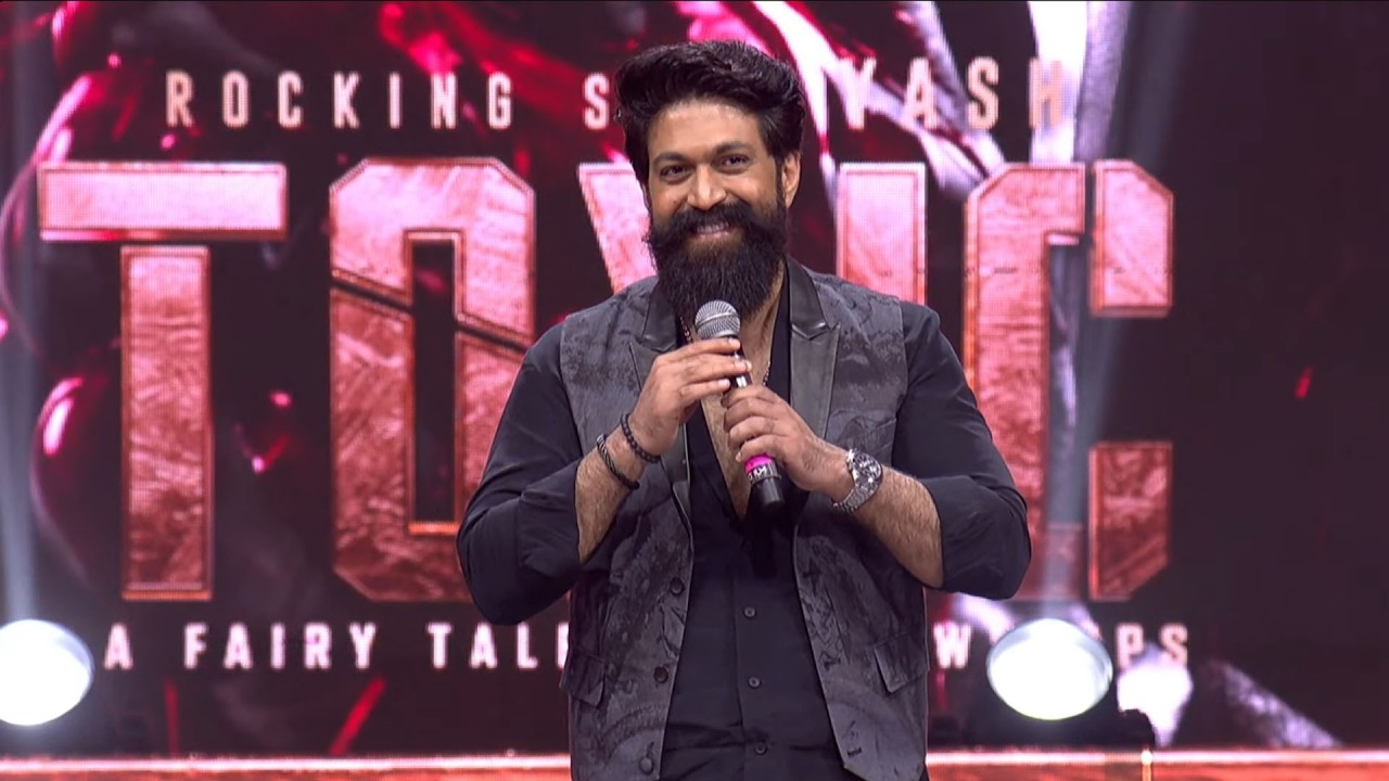 Rocking Star Yash Superb Speech 👌@ Toxic Pre-Release Event in Chennai