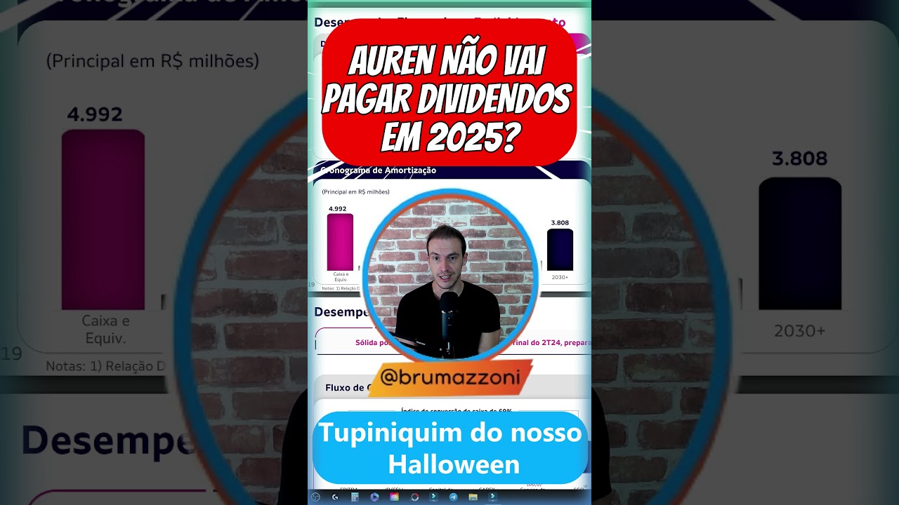 Auren n&atilde;o vai Pagar Dividendos em 2025?