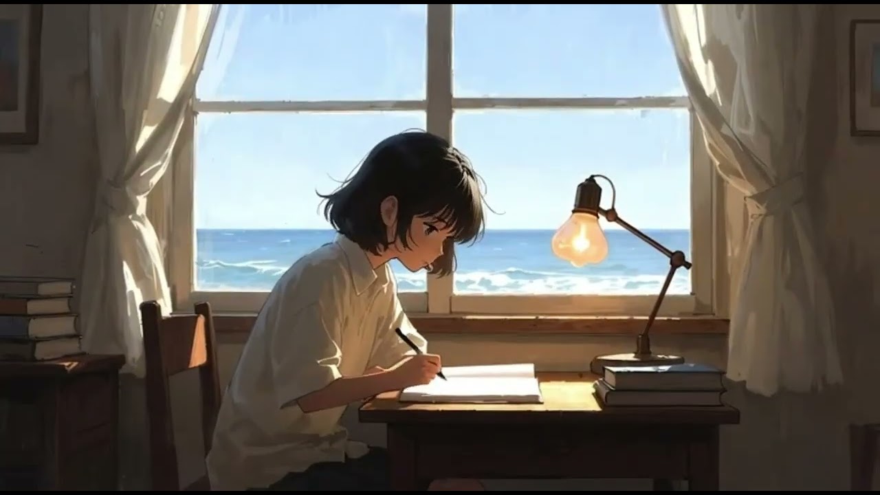Ocean Lofi Vibes – Peaceful Beach Beats for Study, Work & Calm Focus