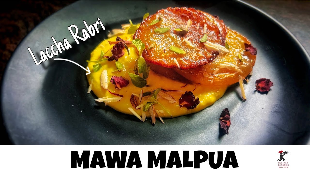 Mawa Malpua recipe | मावा मालपुआ की आसान रेसिपी | Holi special | Holiday Fooodies Kitchen