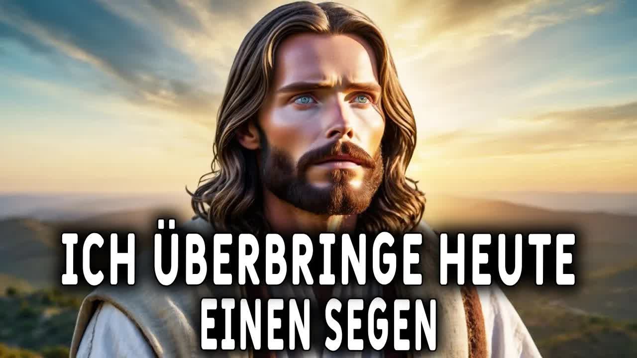 Heute sagt dir Gott etwas, das dein Leben sofort verändern kann! Botschaft von Gott
