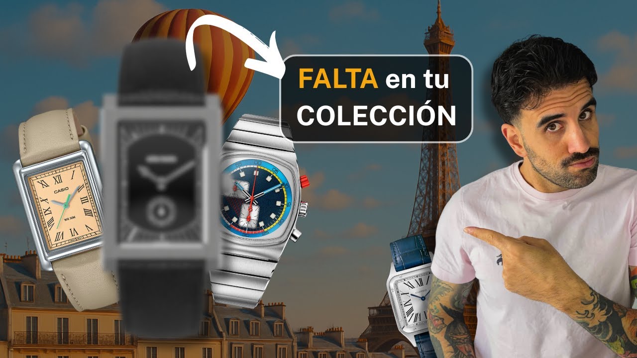 ¡Los RELOJES CUADRADOS están de vuelta! - TOP opciones para TU COLECCIÓN