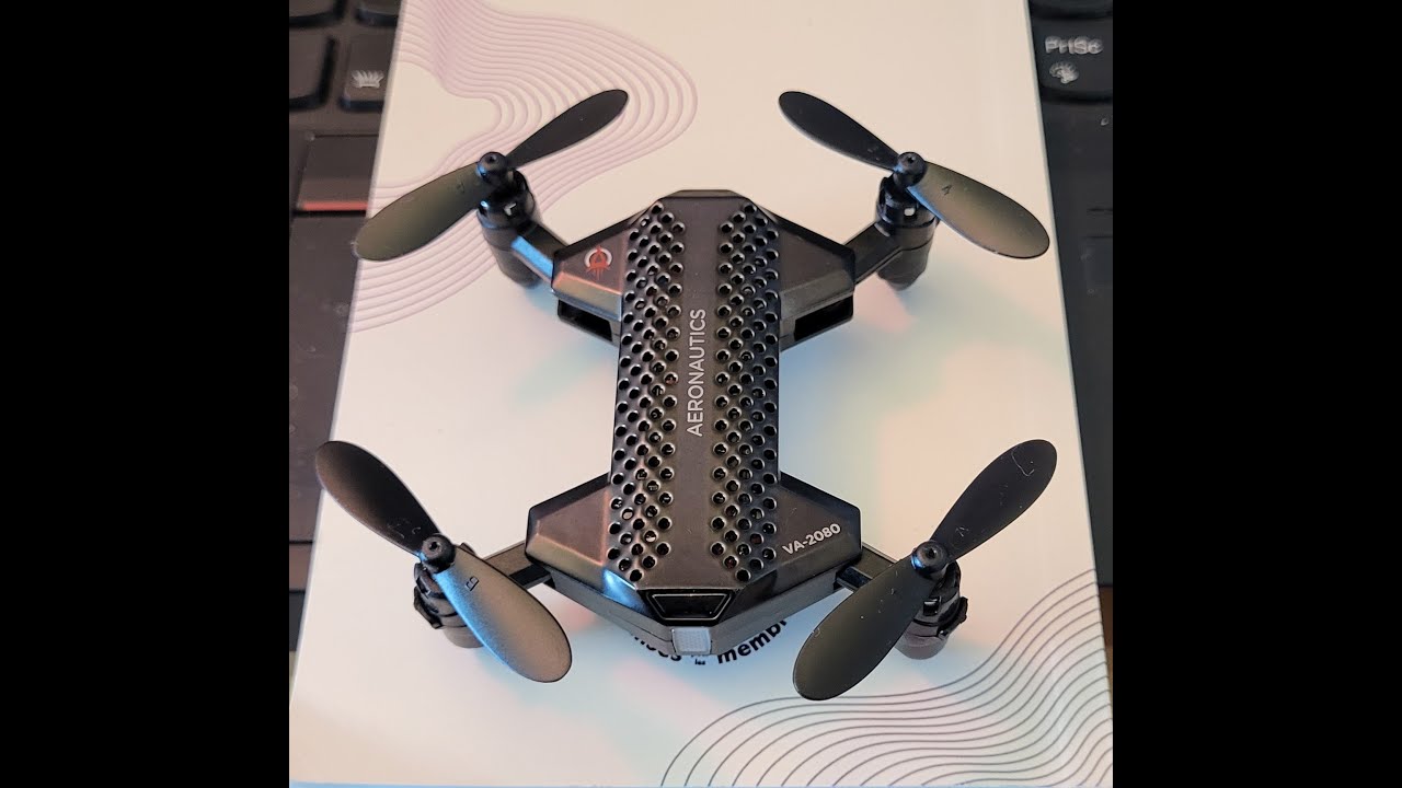 VA 2080 ULTRA VOYAGE AERONAUTICS COMPACT FOLDING MICRO DRONE REALY FAST IN HI SPEED AMAZING !