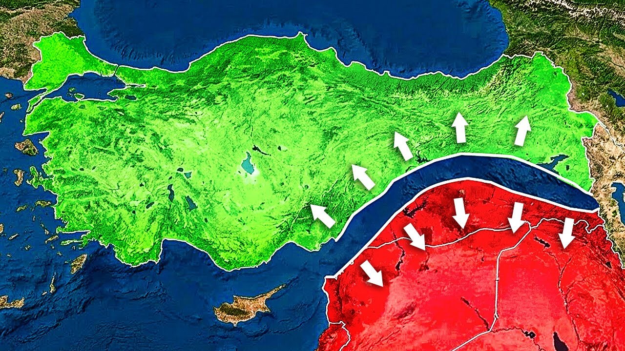Die Türkei zerbricht: Die riesigen Verwerfungslinien aus dem All sichtbar