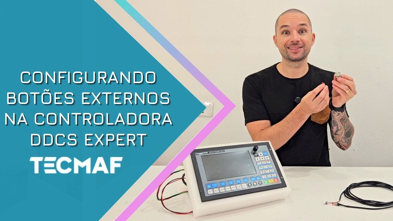 Router CNC Descomplicada: Configurando Botões Externos na Controladora DDCS Expert