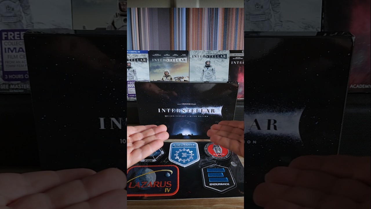 Interstellar (10th Anniversary) Limited Collector's Edition 4K - PREMIUM UNBOXING | BD