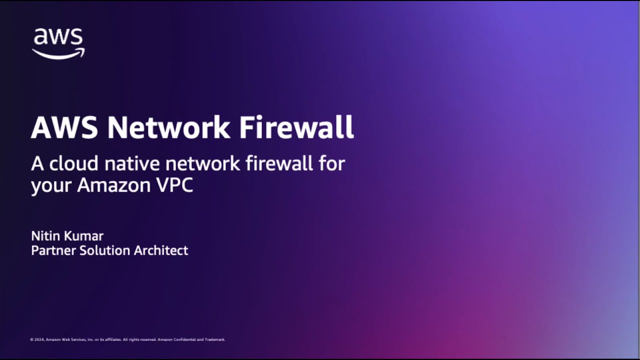 AWS Network Firewall console experience | Amazon Web Services