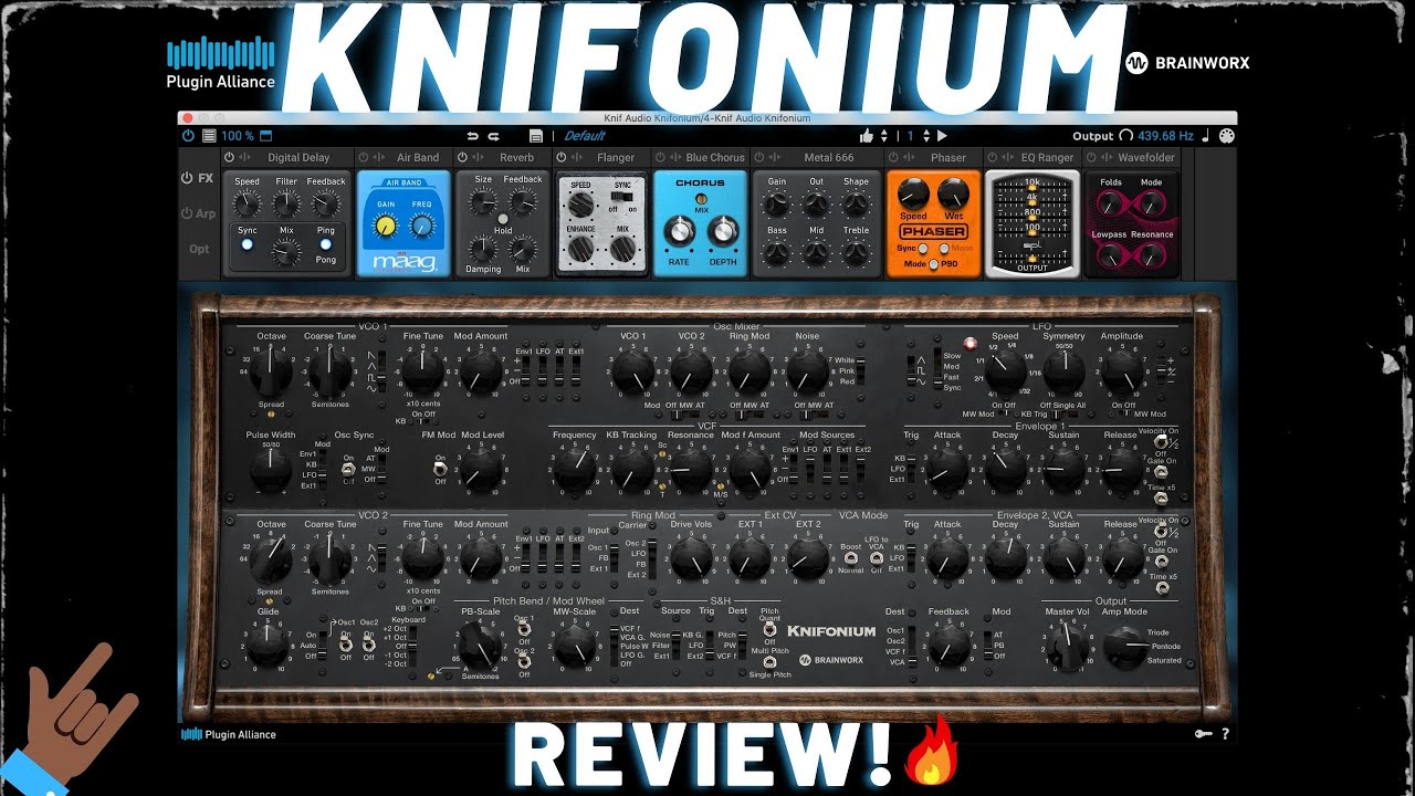 Plugin Alliance Knifonium Review - I Shoulda Used This Synth Sooner!