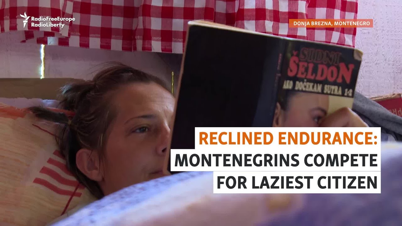 Reclined Endurance: Montenegrins Compete For Laziest Citizen