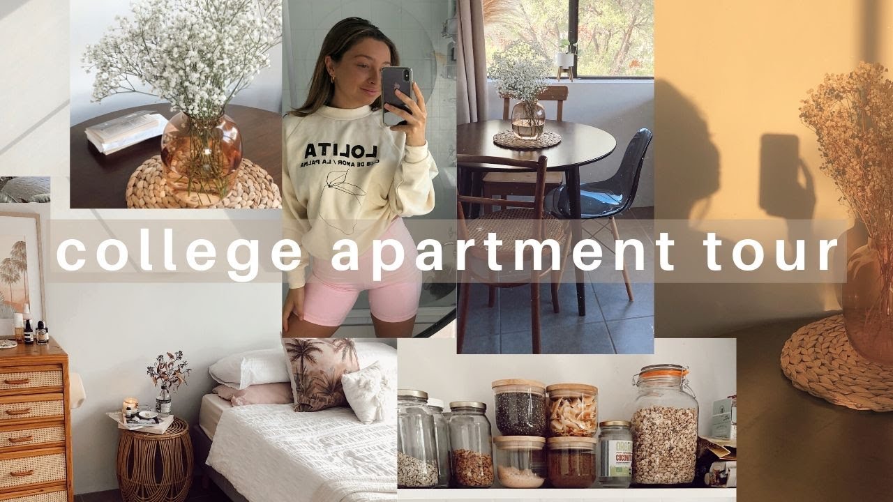 aesthetic college/uni apartment tour | LOLITA OLYMPIA