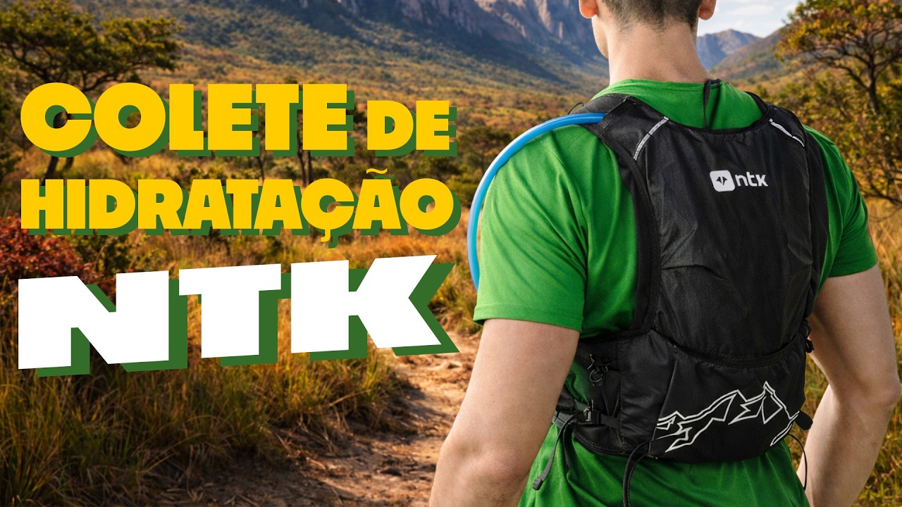 Mochila de Hidratação Trail Run 3L NTK | Review Completo