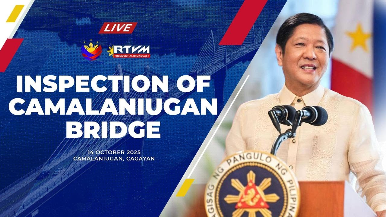 Inspection of the Camalaniugan Bridge 10/14/2025