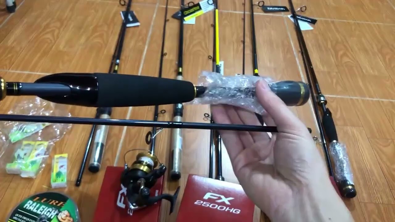 Fishing 7  Bộ cần lure bình dân máy ngang chính hãng