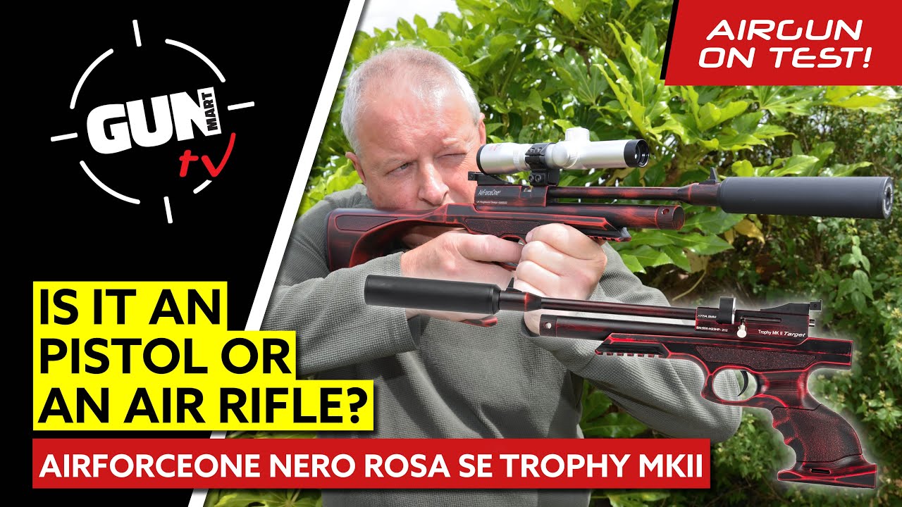 AIRFORCEONE NERO ROSA SE TROPHY MKII: Это пневматический пистолет или пневматическая винтовка?