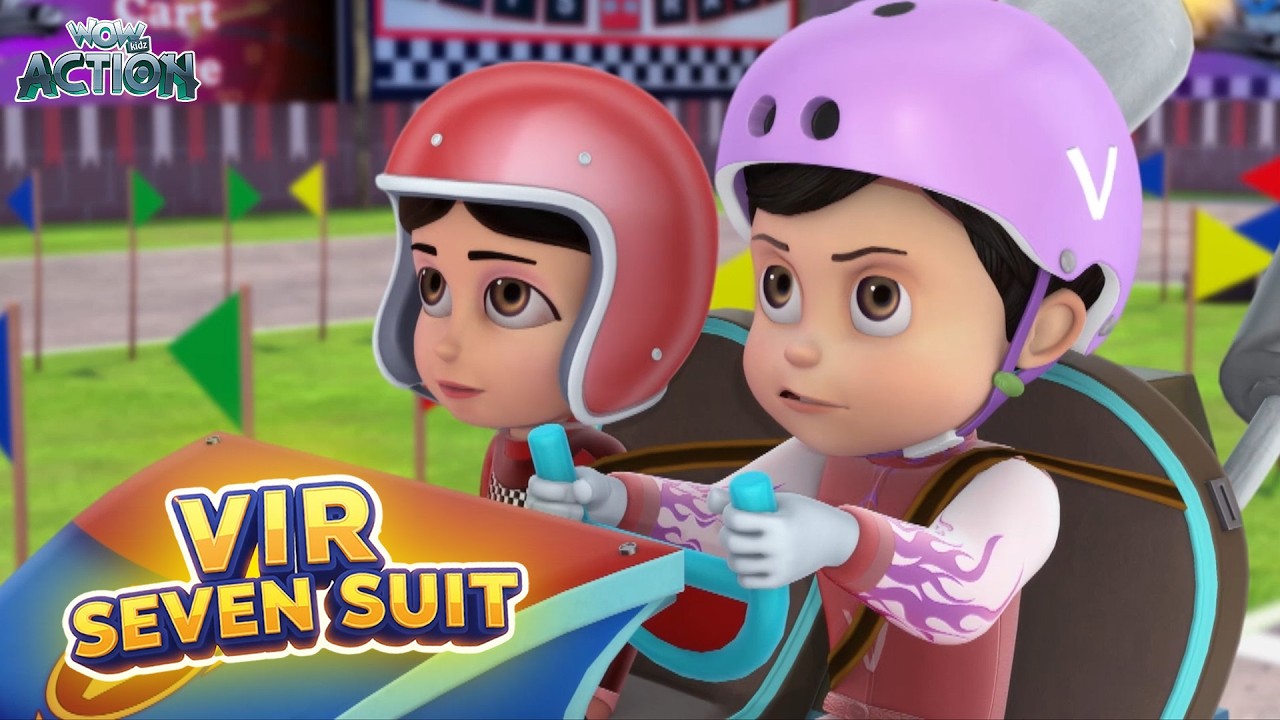 Vir The Robot Boy | Vir And Imli Gaye Go Karting | Vir Seven Suit Compilation | Wow Action