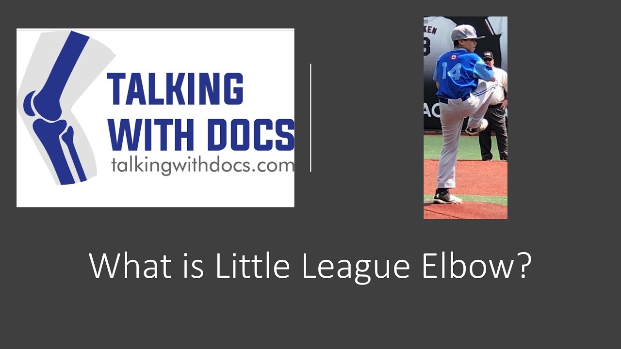 Little League Elbow and How to Treat It