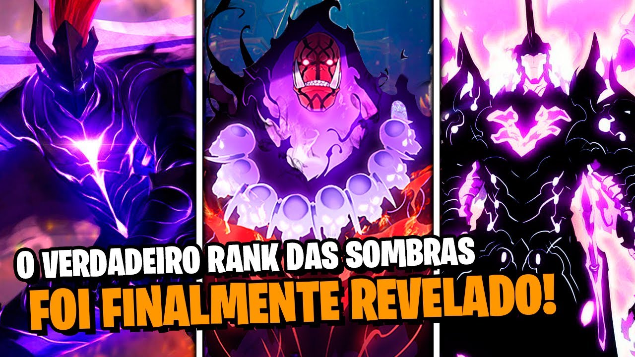 TODAS AS SOMBRAS  DO JIN WOO EXPLICADAS! QUEM SÃO AS MAIS FORTES? | SOLO LEVELING - CURIOSIDADES