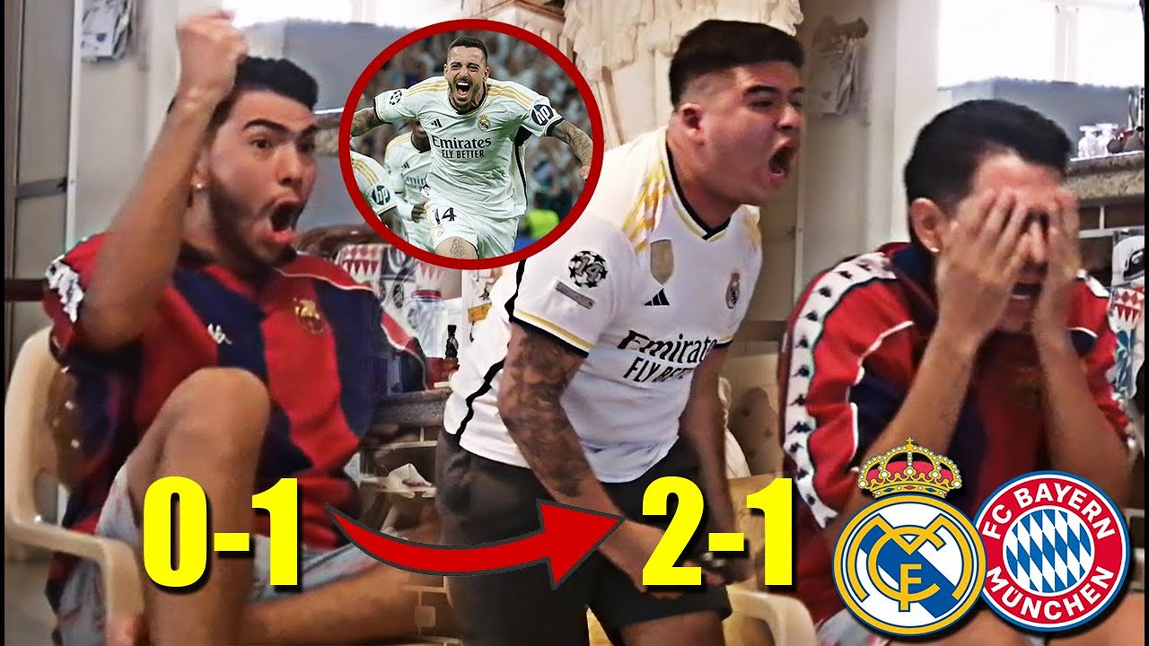 REACCIÓN Real Madrid 2-1 Bayern Munich | Culé apoya al Bayern | SEMIS Champions League 2024 VUELTA