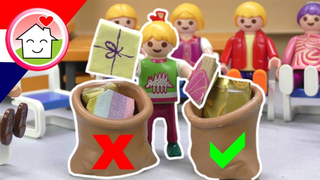 Playmobil filmpje Nederlands Kies niet het verkeerde cadeau - Familie Huizer