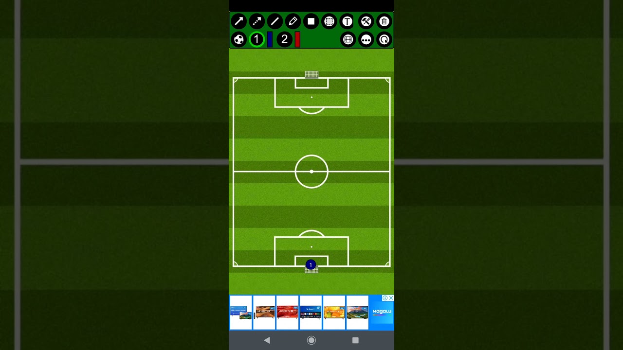 Movimentação ofensiva na 3-5-2