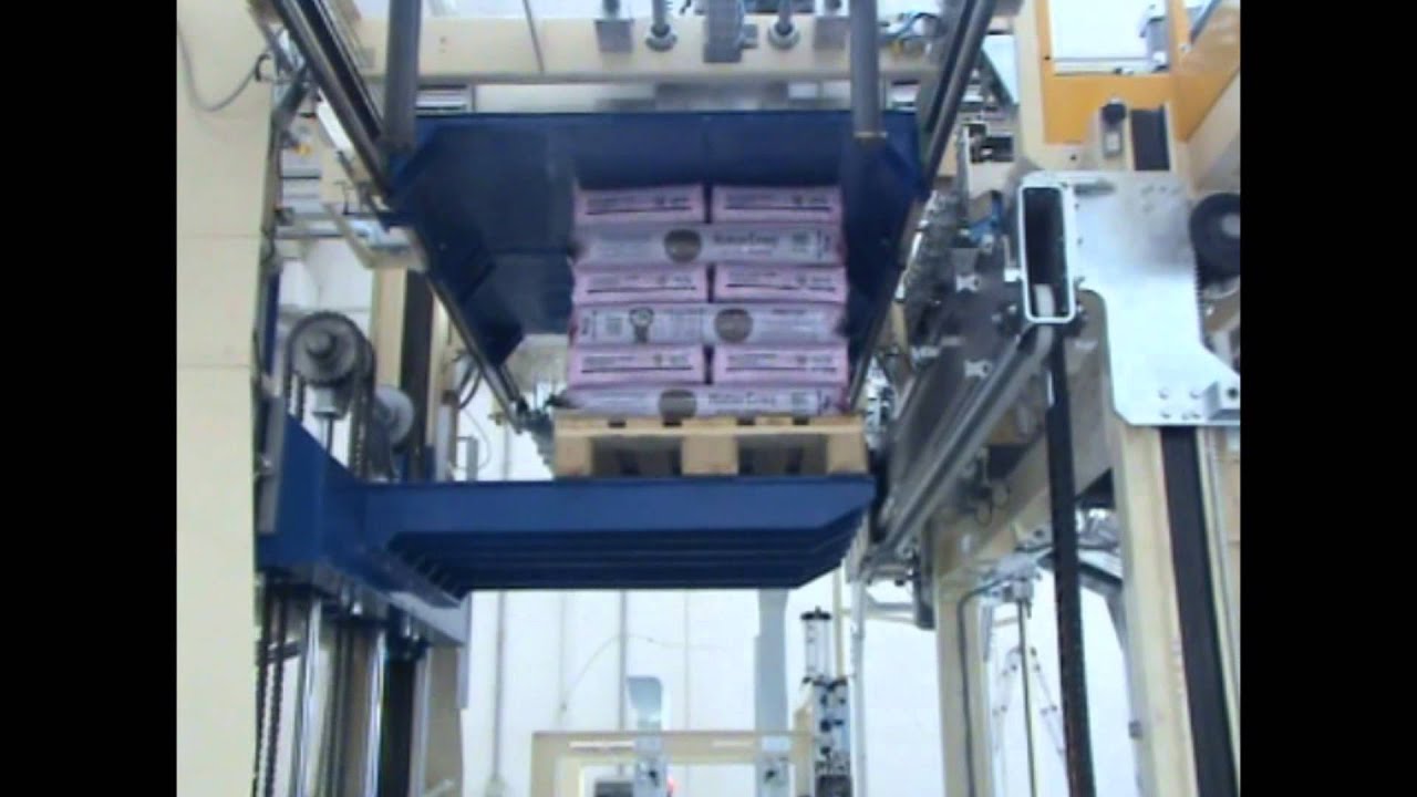 Robot Palletizer for Pet food bags mod. UPR - Umbra Packaging