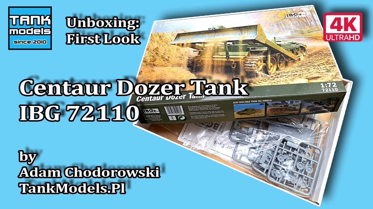 Unboxing #126 - Centaur Dozer Tank - IBG 72110