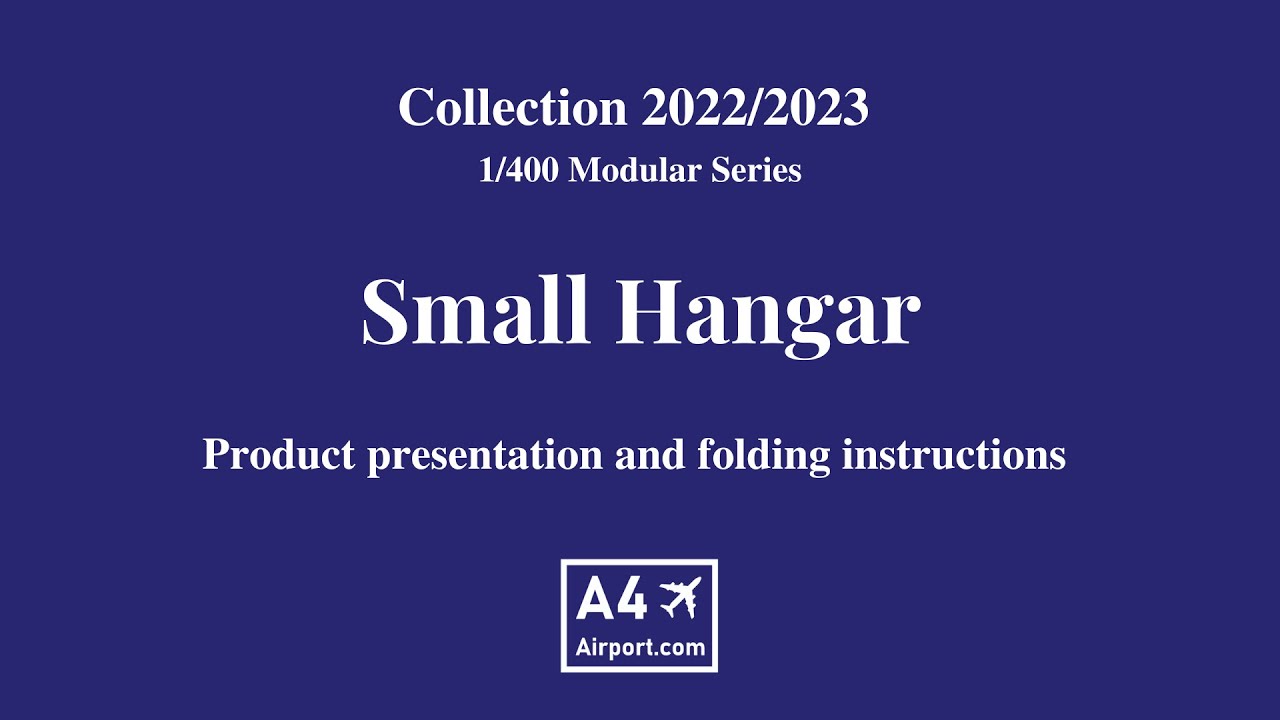 Small Hangar 1/400 | A4Airport.com