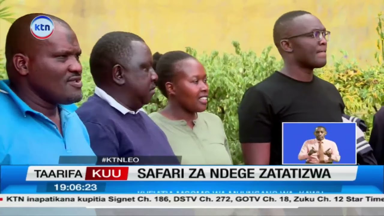 Safari za ndege zavurugika JKIA kufuatia mgomo wa KAWU