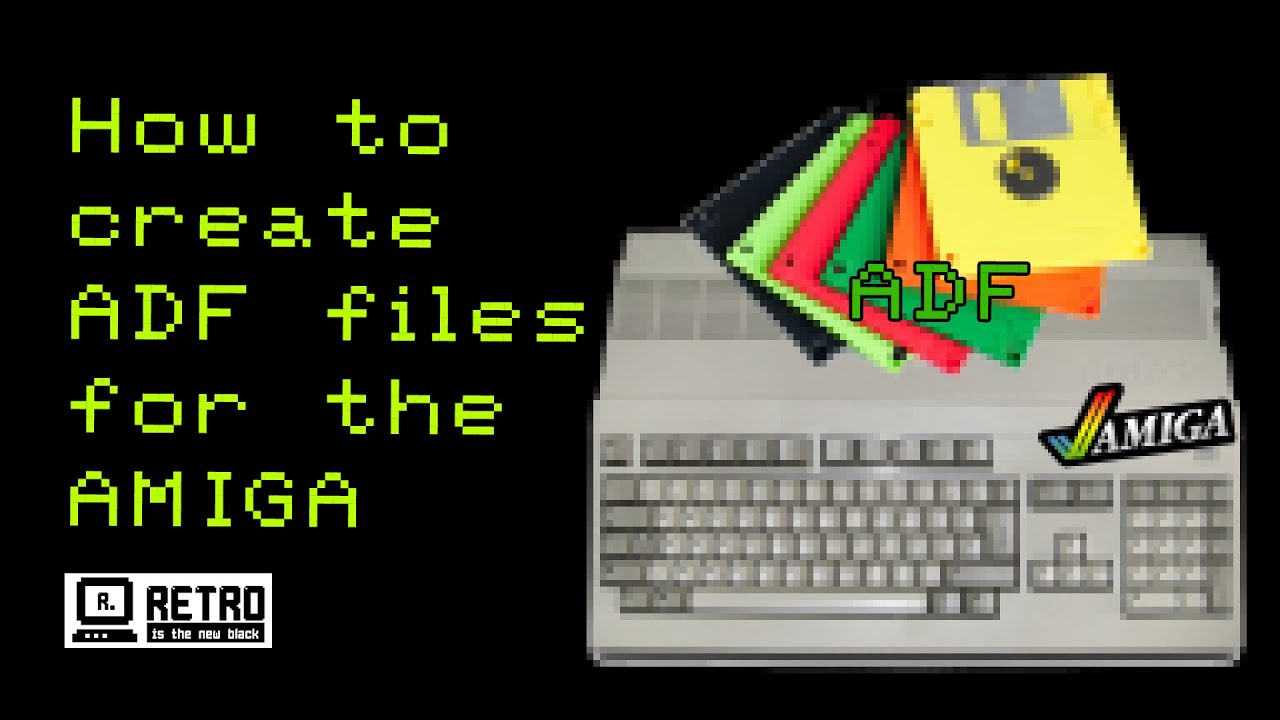 How to create ADF disc images for the Commodore Amiga