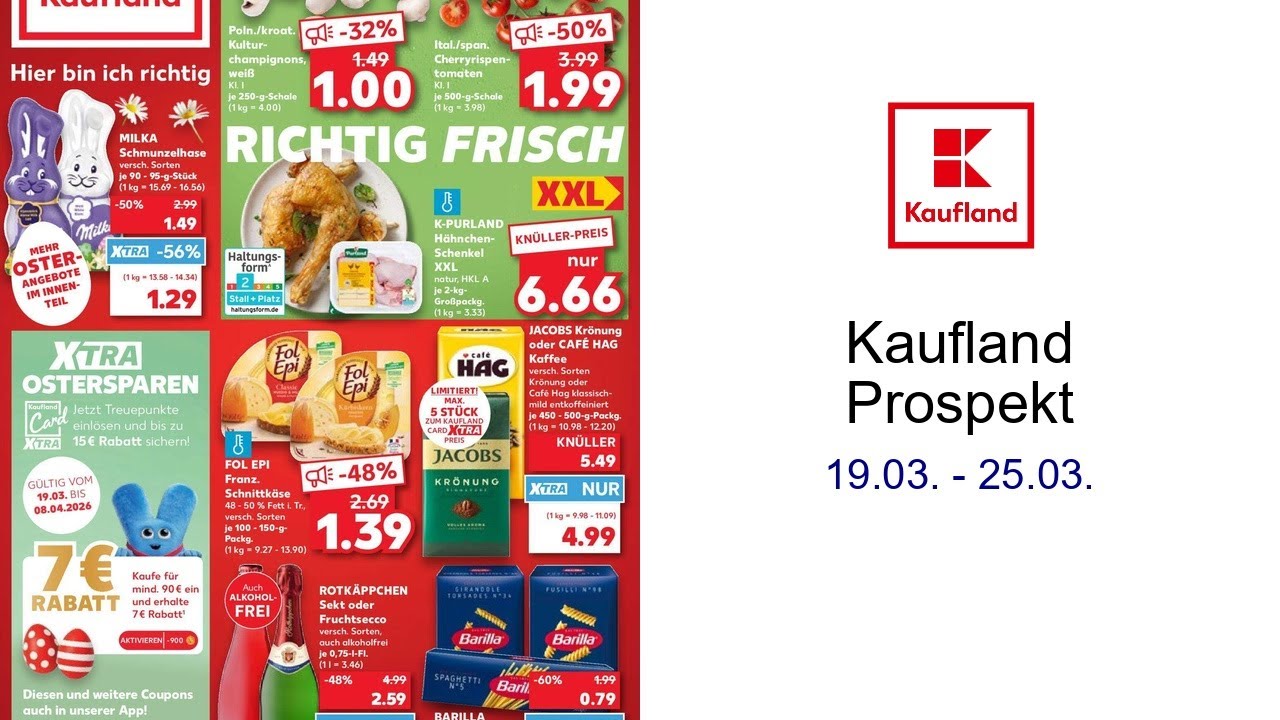 Kaufland Prospekt   19.03. - 25.03.