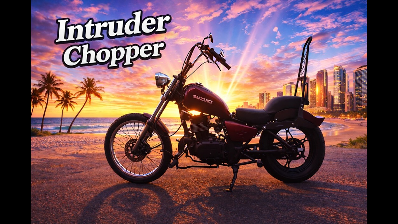 Intruder 125 chopper #intruder125