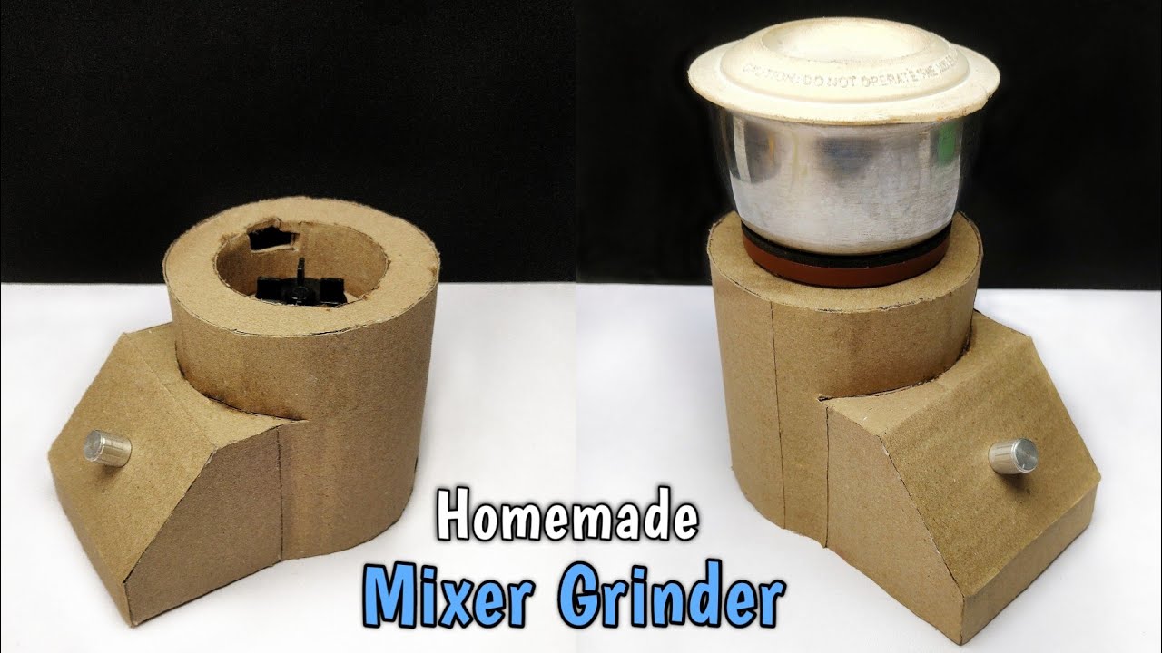Build Your Own Homemade Mixer Grinder | A Step-by-Step Guide to Making Your Own Mixer Grinder