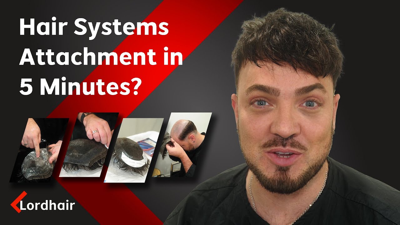 Hair System Tutorial: How I Prep to Be Able to Attach My Hair System in 5 Mins ⌛(Hybrid Base)