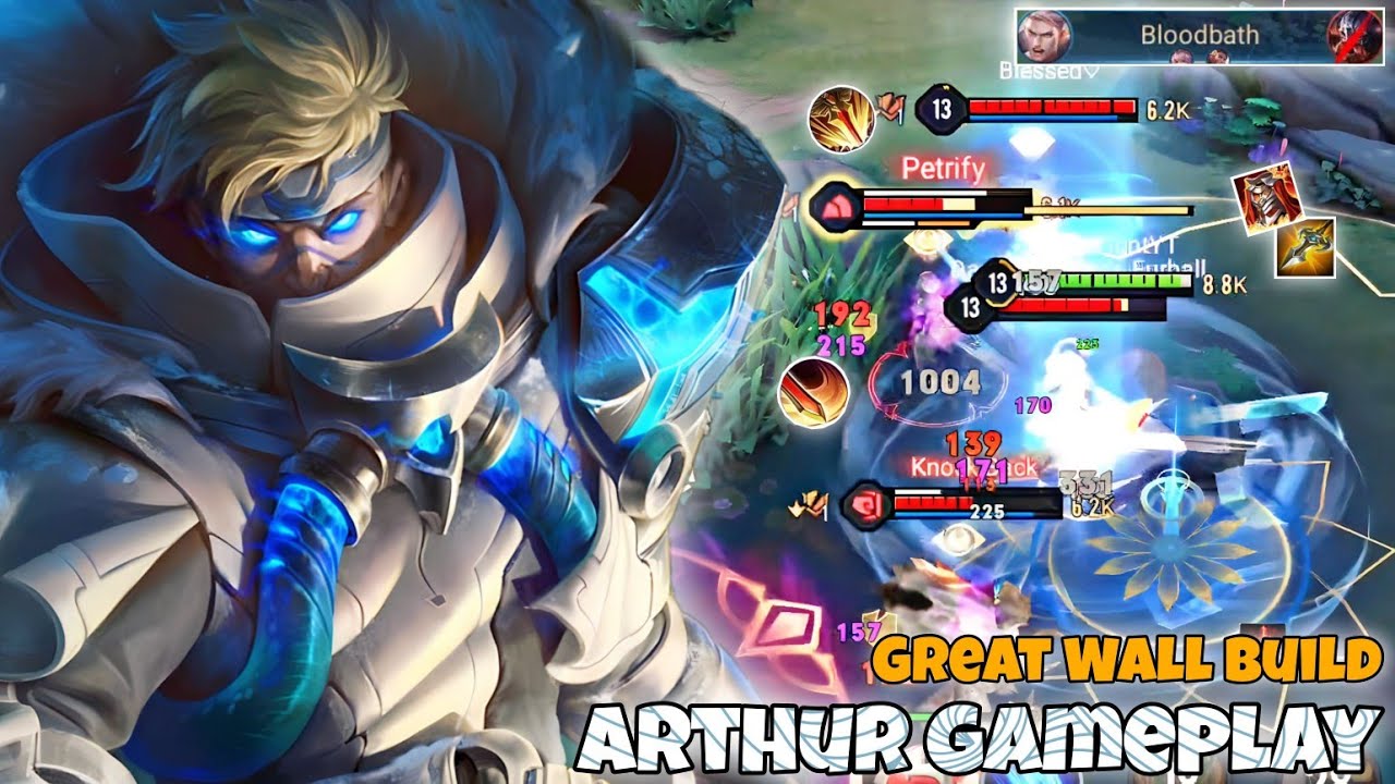 Arthur Slayer Lane Pro Gameplay | First Laner Warrior | Arena of Valor Liên Quân mobile CoT