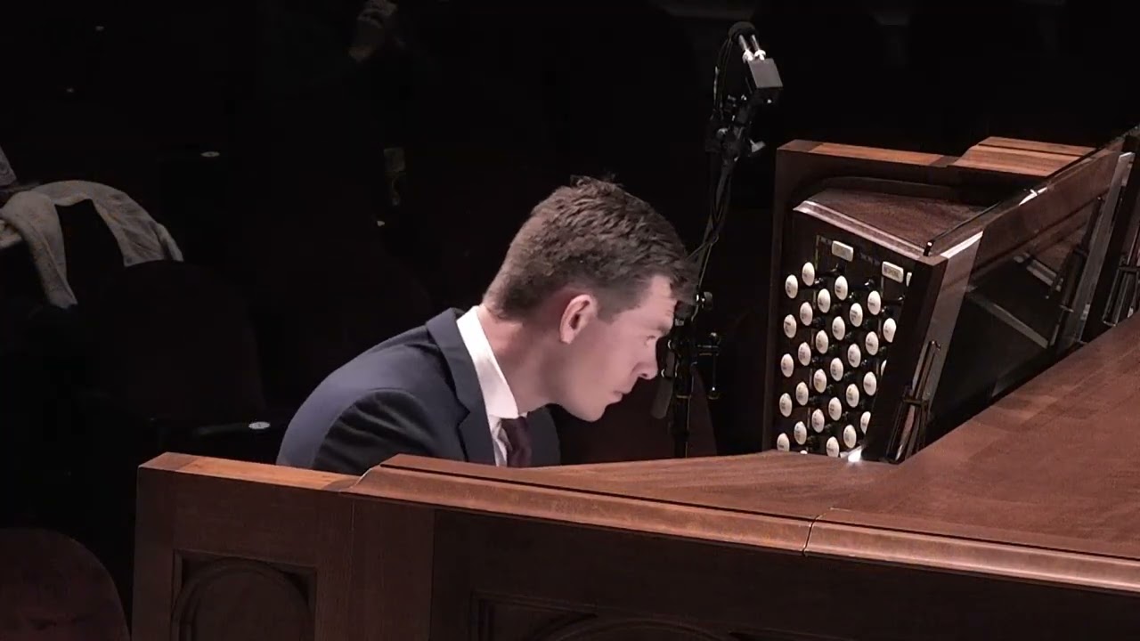 James Kennerley plays Florence's Suite No. 1 for organ