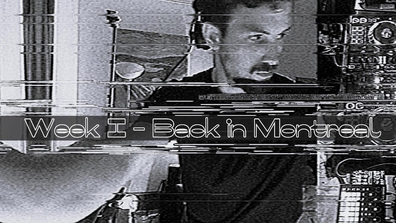 Various Techno Live Mix : Week 1  - Back in Montreal (Robinsound)