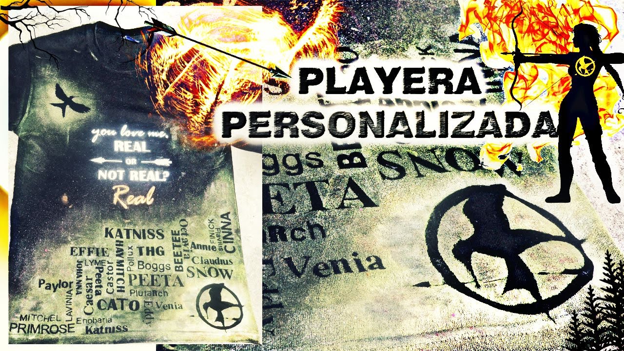 Crea Tu propia PLAYERA PERSONALIZADA ¡FÁCIL! | Sinsajo | Hugo Tulais | DIY |