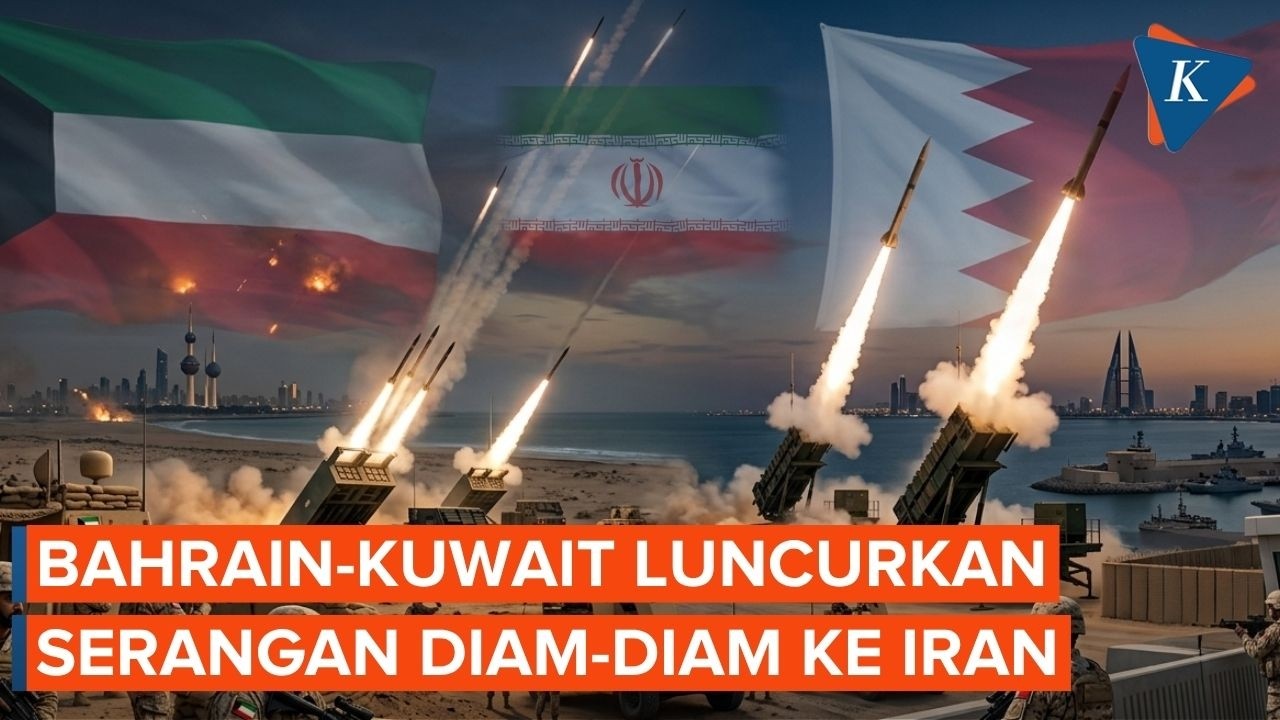 Bahrain-Kuwait Tidak Tahan, Diam-diam Serang Iran dibantu UEA