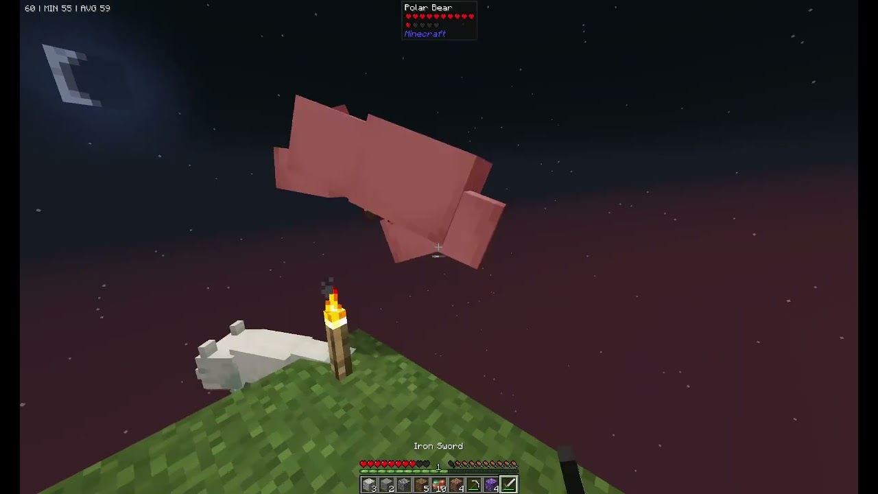 Nochmal Minecraft horror oneblock.