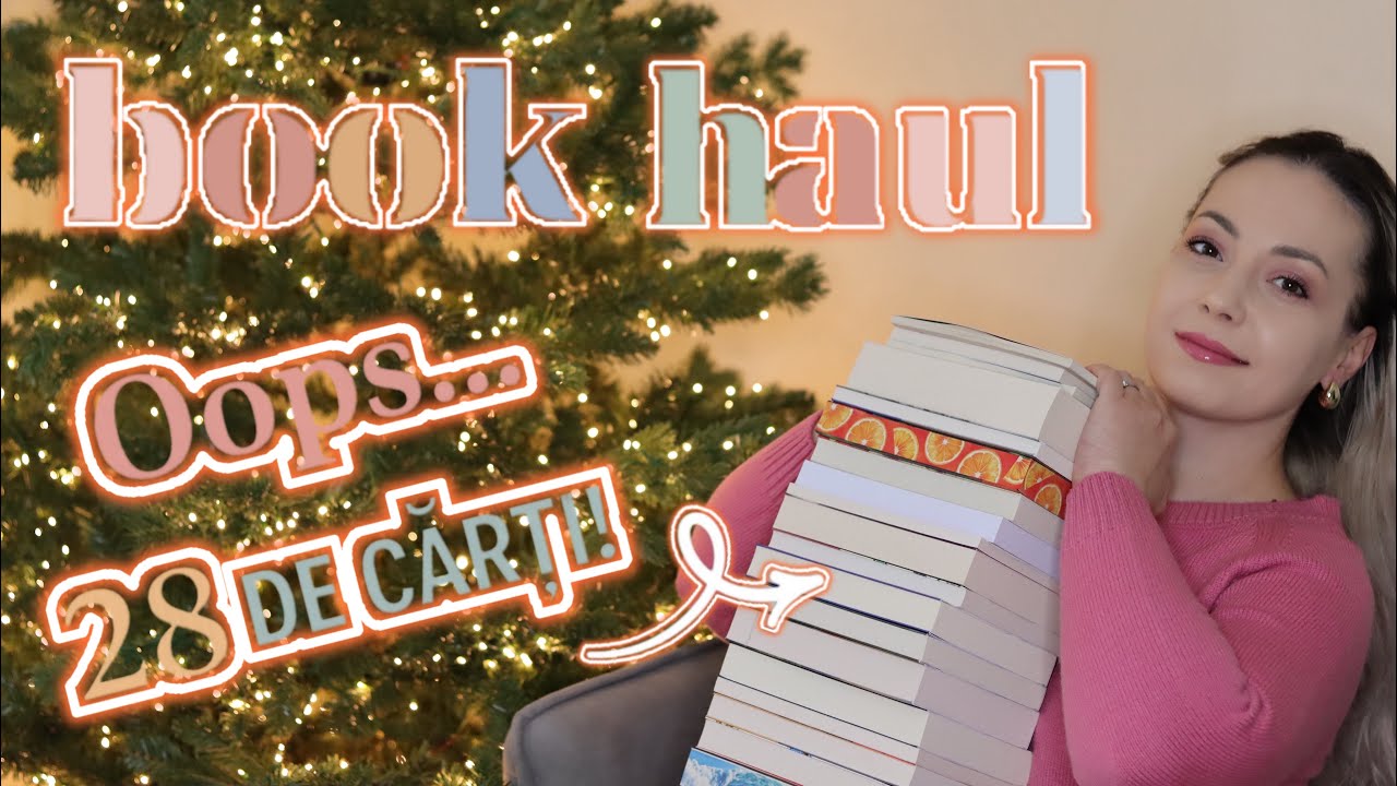 BOOK HAUL URIAS 📚📚| Am cumparat 28 de carti noi ...si nu regret nimic!🤭
