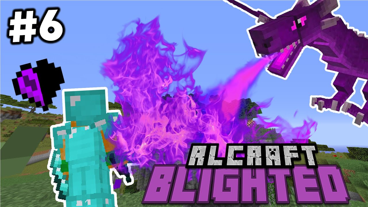 RLCraft BLIGHTED | Ep. 6 - Killing a Tier 5 Dragon!!