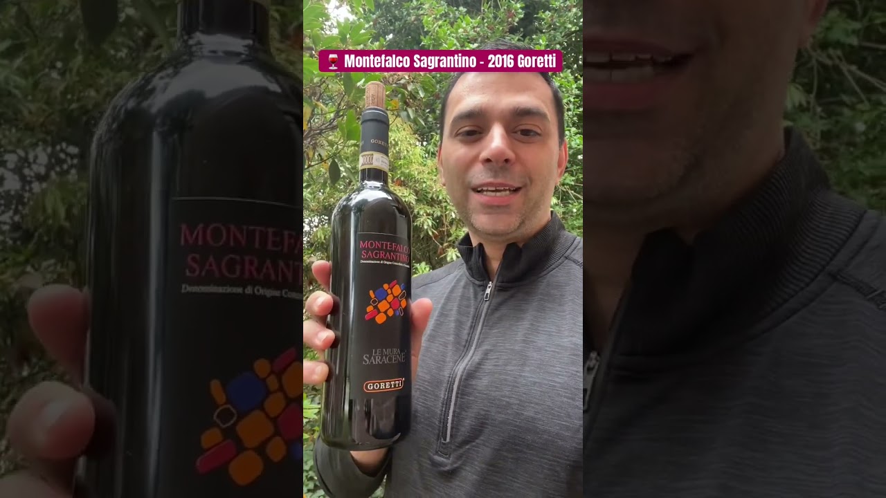 🍷 Goretti 2016 Monefalco Sagrantino