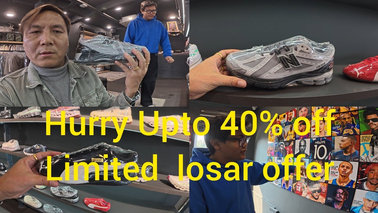 Hurry Losar  limited offer onfeet studio 40% #tibetanyoutuber ##freetibet 