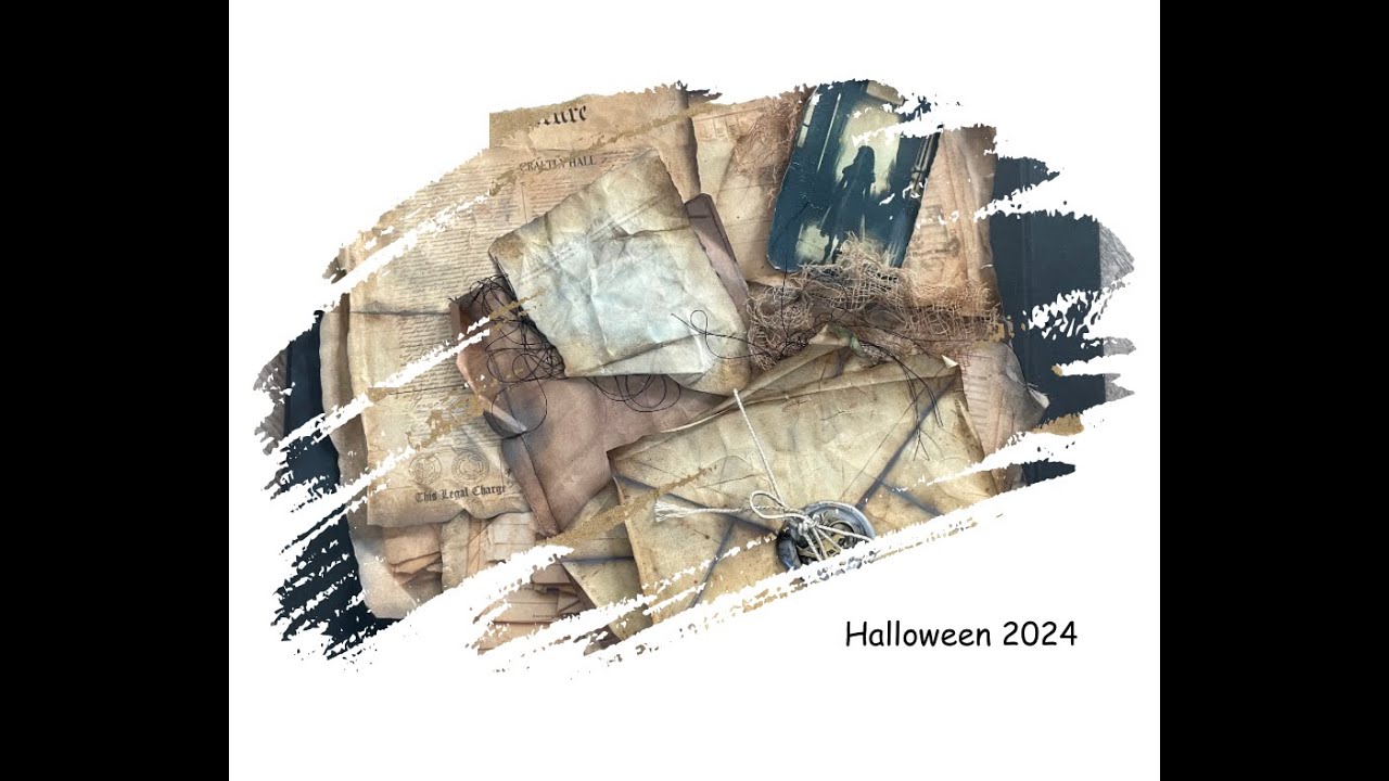 Halloween 2024 Crafty Hall Ole Skool Scrapbook Part Four The Cover