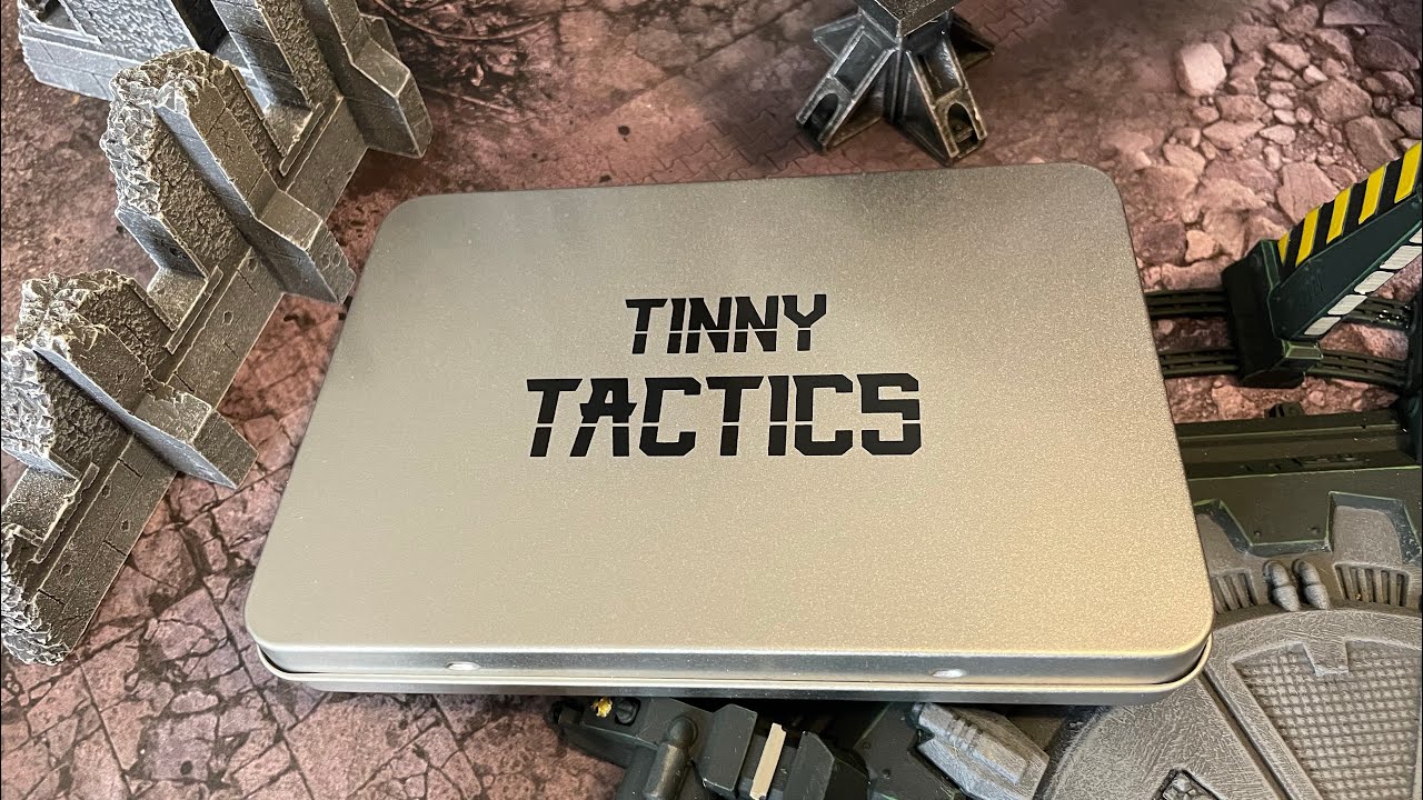 Мини-настольная военная игра Tinny Tactics (распаковка, обзор и бой)