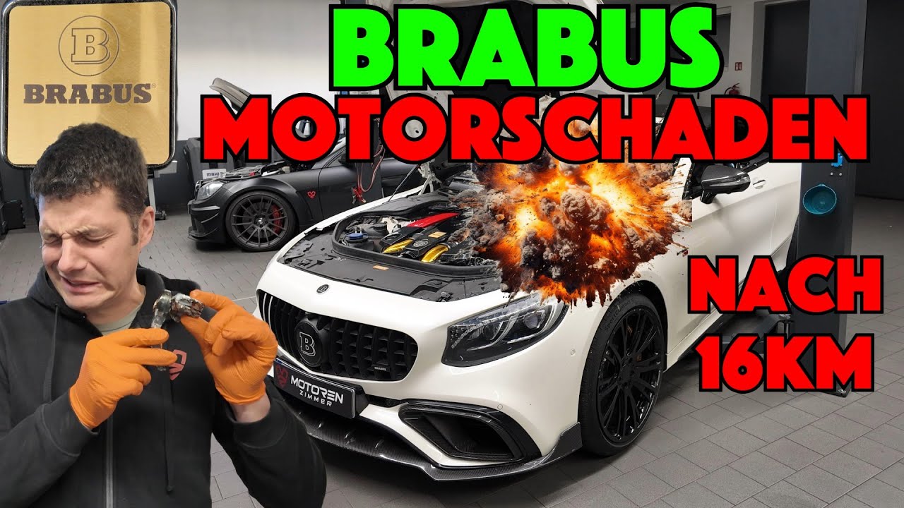 Wer ist schuld am Motorschaden des 400.000 € Brabus ???? S63 AMG Cabrio