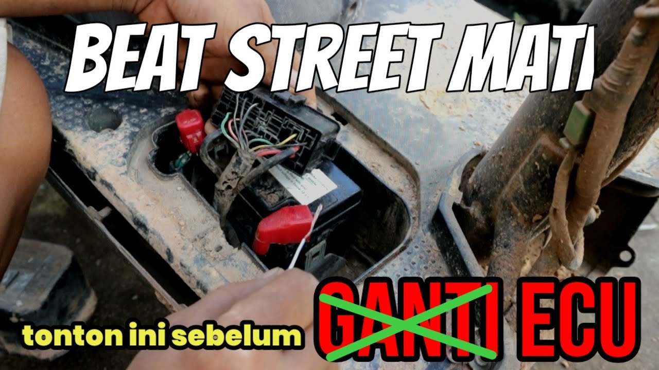 beat fi gak bisa stater tangan
