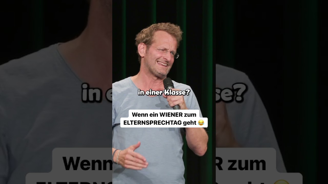 Wenn ein Wiener zum Elternsprechtag geht - Andreas Ferner #schulcomedy #elternsprechtag #kabarett