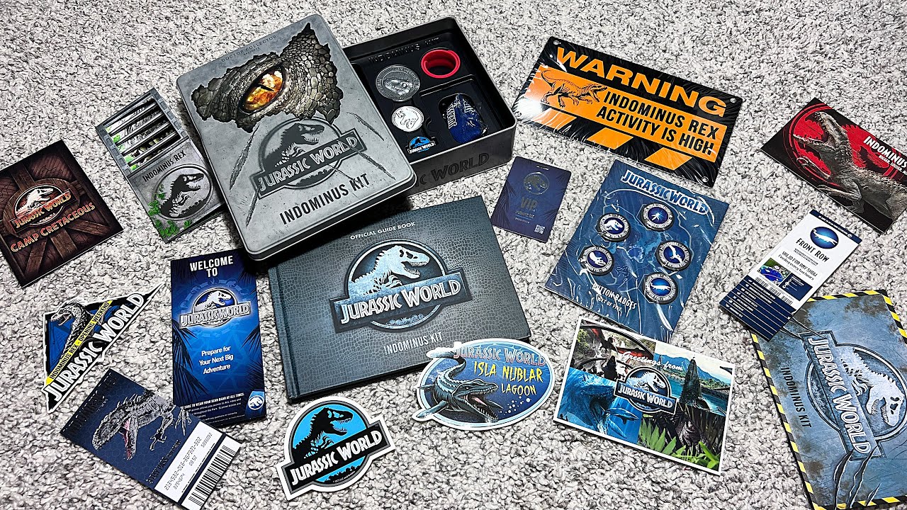 Jurassic World Indominus Kit Review - Indominus Rex, Jurassic World Merchandise