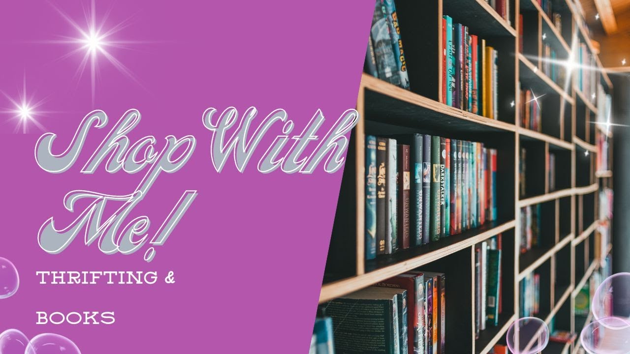 Shop With Me! Thrifting & Book Shopping | Paginator Reads & Journals